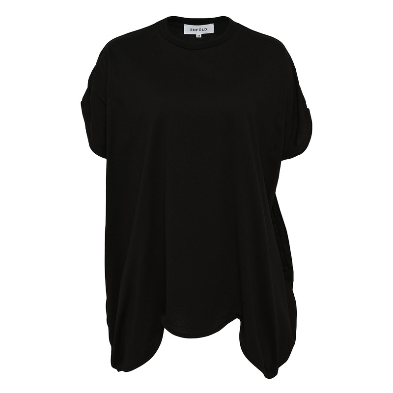 Scalloped Wide T-Shirt