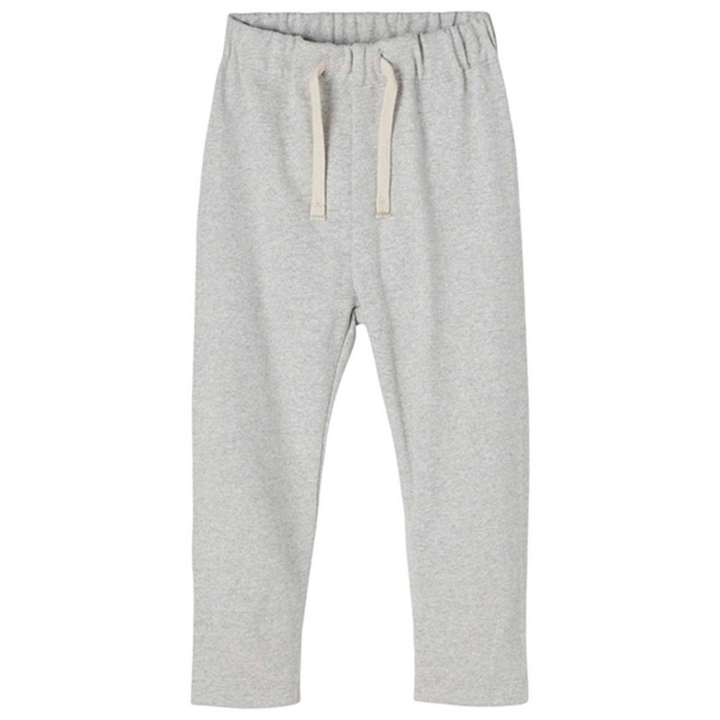 Lil’ Atelier Grey Melange Daylin Sweatpants