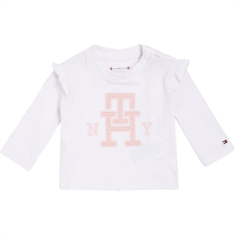 Tommy Hilfiger Baby Monogram Blouse White