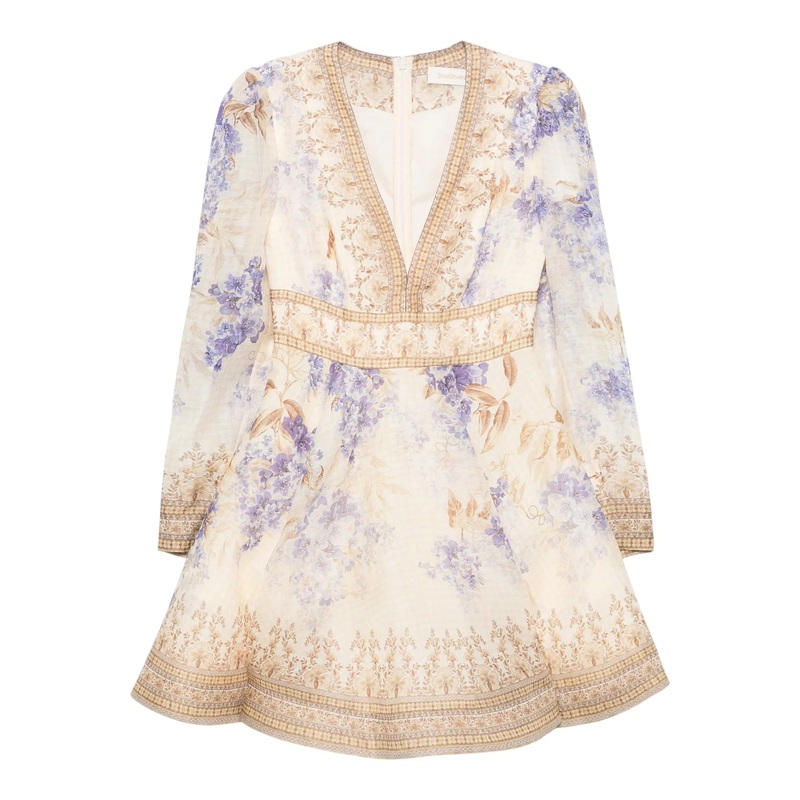 Dawning Plunge Mini Dress