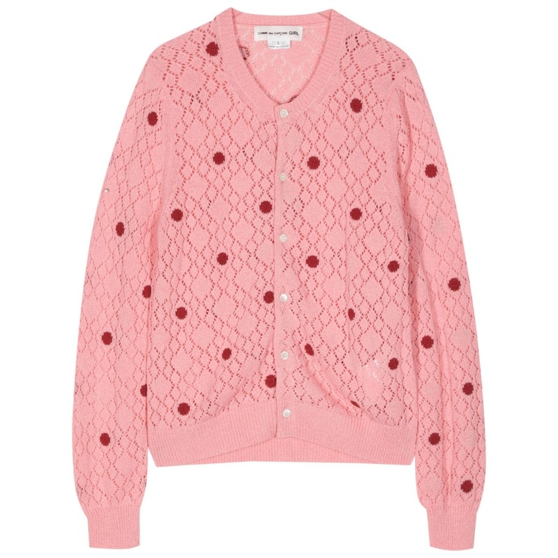 Dot Pattern Cardigan