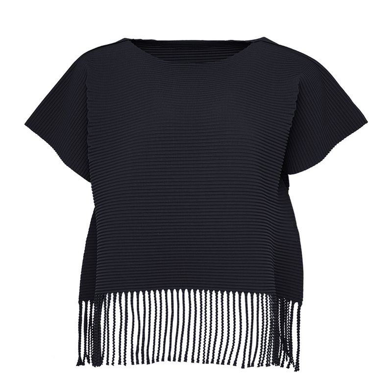 Fringe Pleats Top