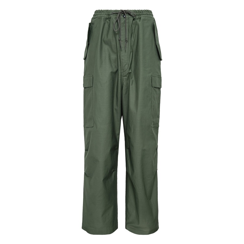 Cotton Urethane Back Satin Pants