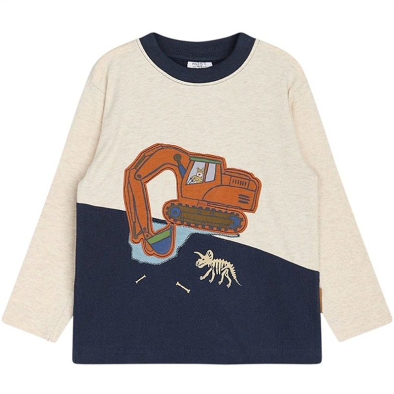 Hust \u0026 Claire Mini Wheat Melange Anton Blouse