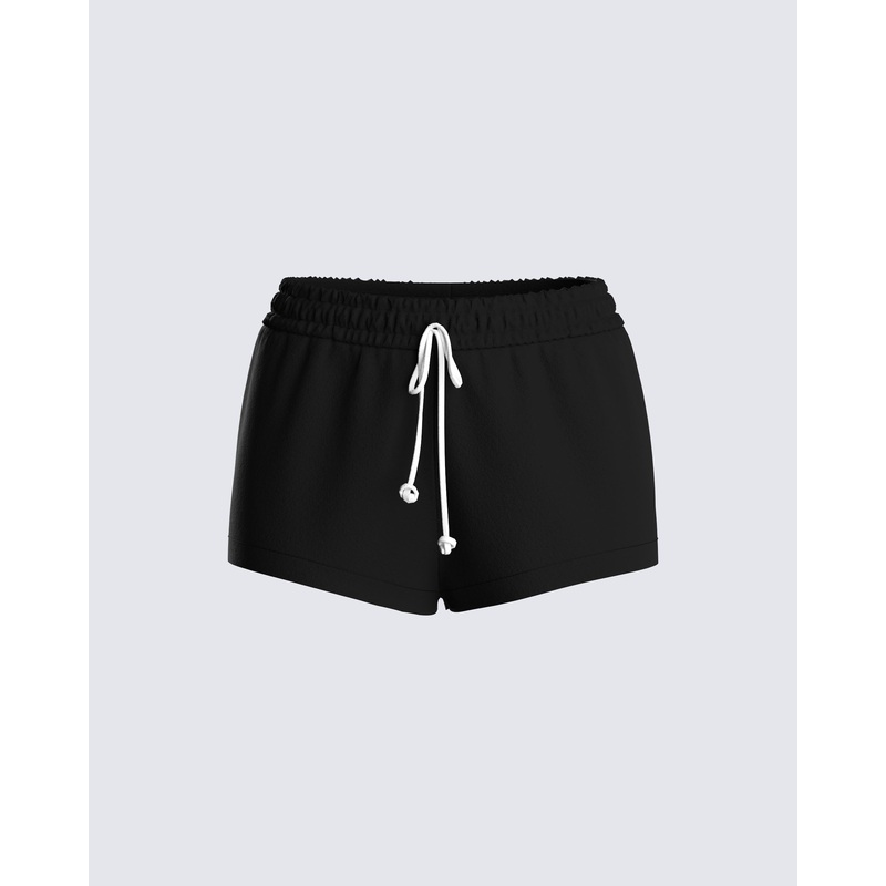 Elio Black Back Talk Short