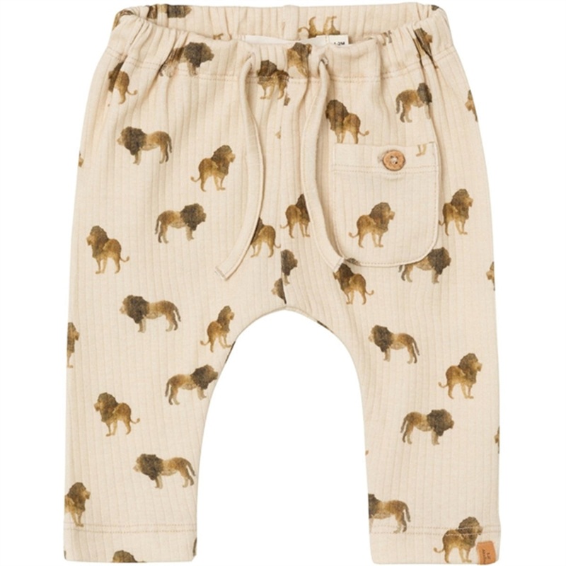 Lil’Atelier Fog Lion Geo Loose Pants