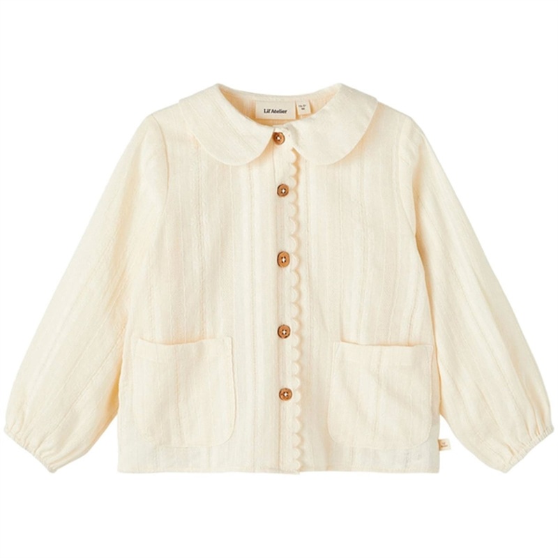 Lil’Atelier Turtledove Naja Loose Shirt