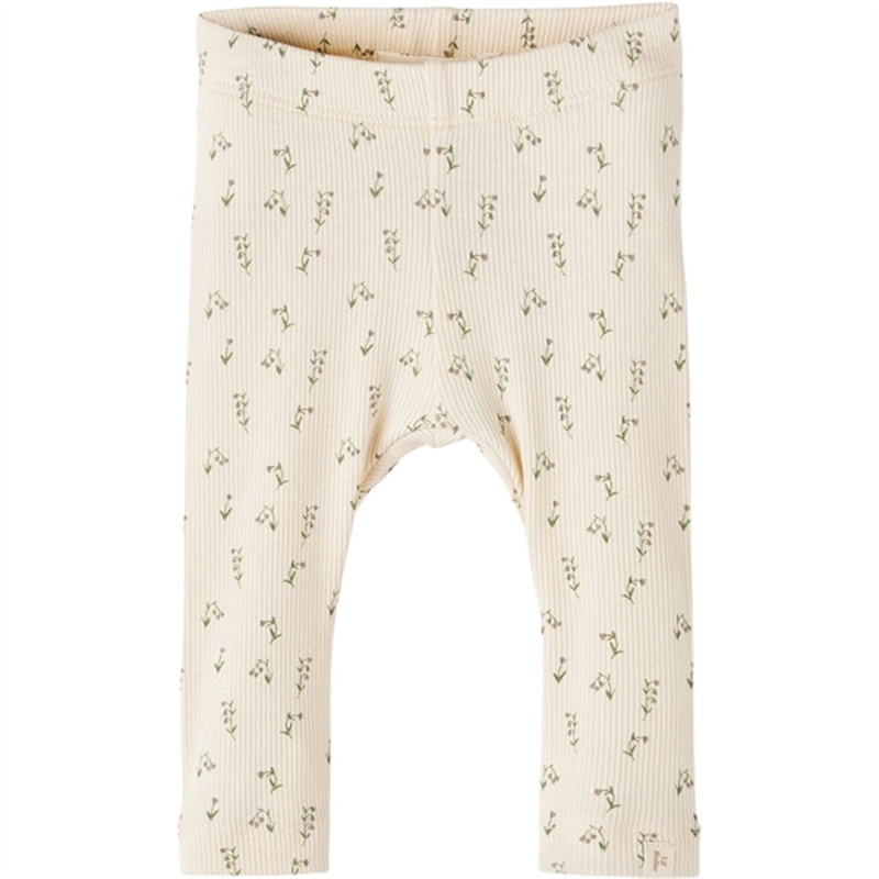 Lil’Atelier Whitecap Gray\/Wet Weather Gago Slim Leggings