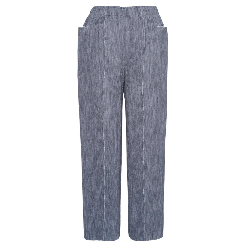 Mix Fine Knit Pleats Bottom