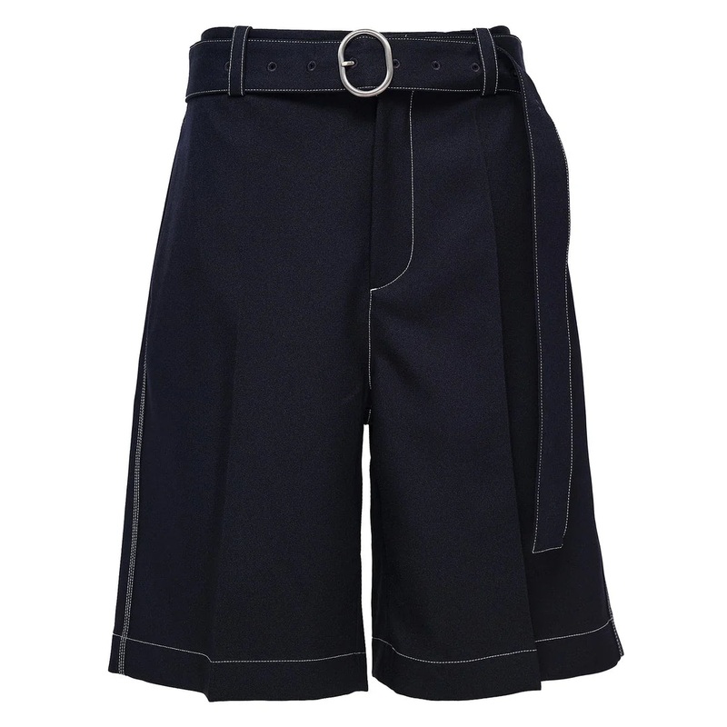 Relaxed Fit Shorts Contrast Stripe