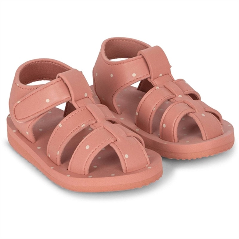 Konges Sljd Sable Sandal Mahogany Dot