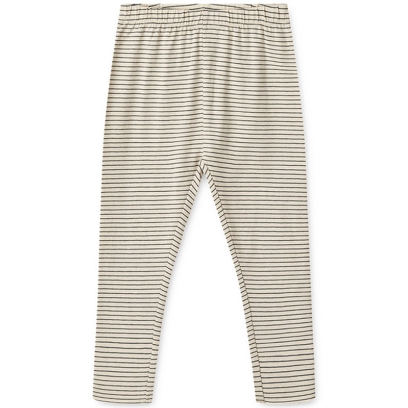 Liewood Marie Stripe Leggings Stripe Whale Blue\/Sandy