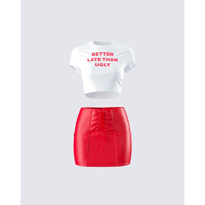 Nat Vegan Leather Set