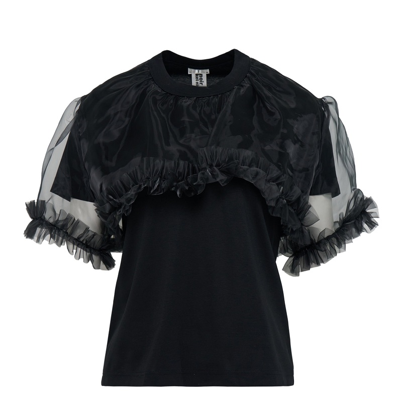 Cotton Ponte X Polyester Tee