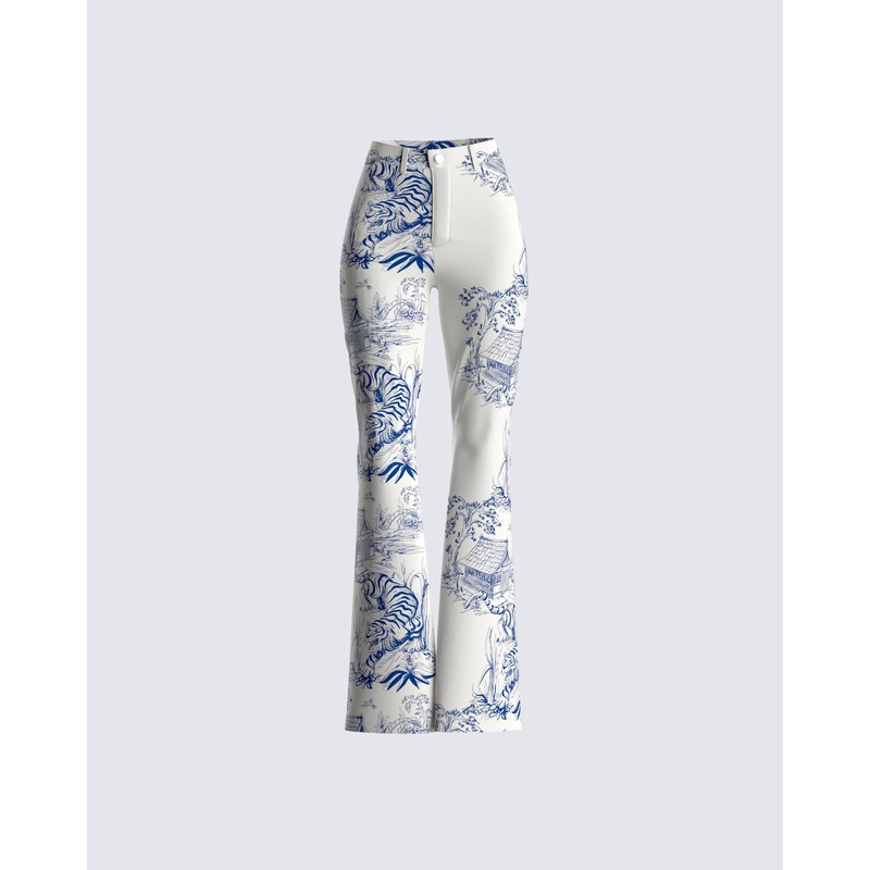 Dawn Tiger Print Pant