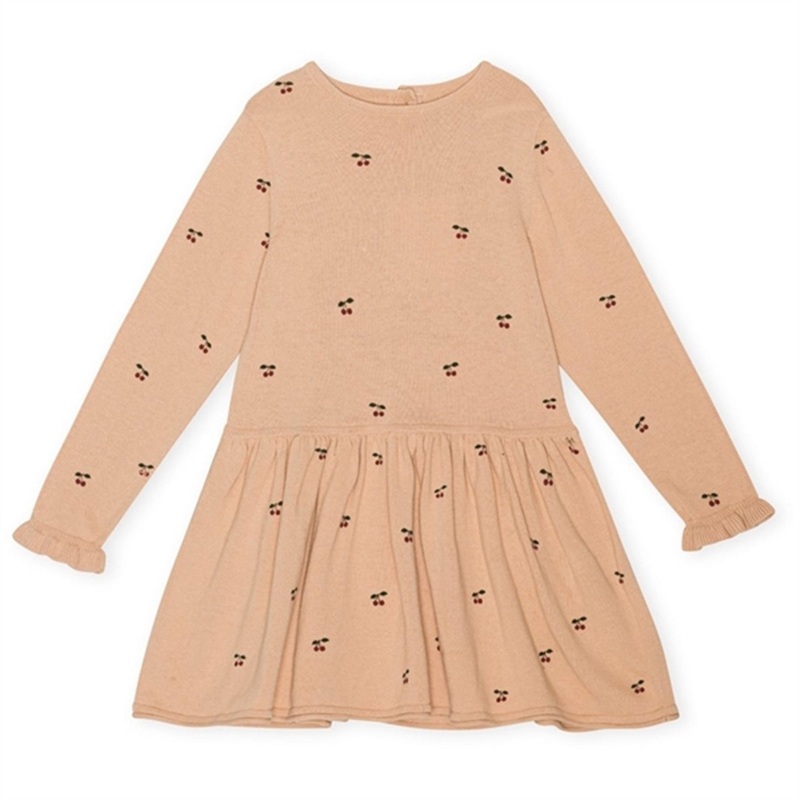 Konges Sljd Cherry Dolly Knit Dress