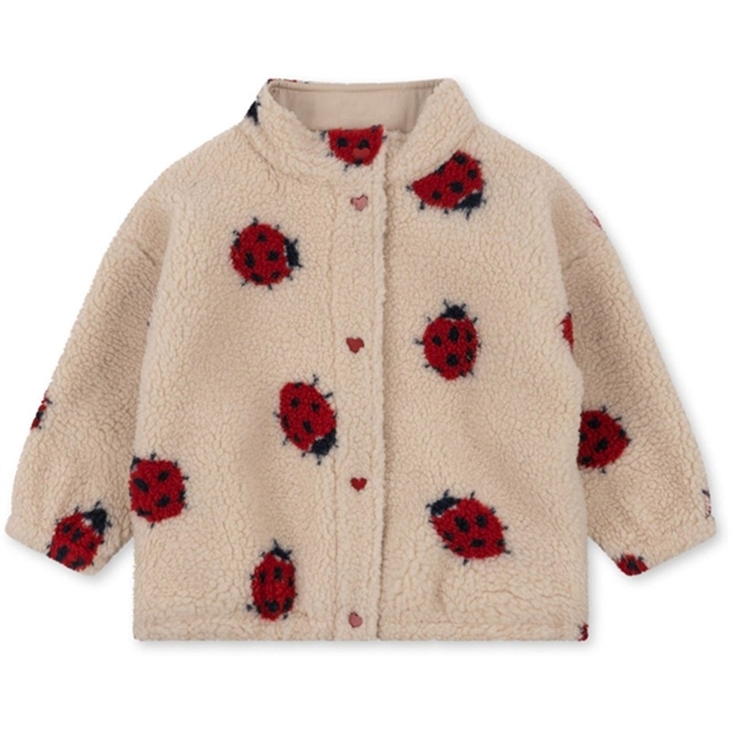 Konges Sljd Ladybug Sand Jody Teddy Jacket
