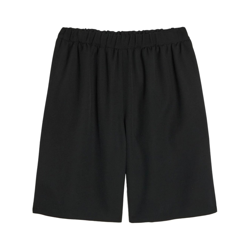 Wool Gabardine Shorts