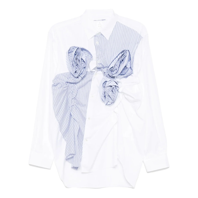 Cotton Plain Poplin X Cotton Shirt