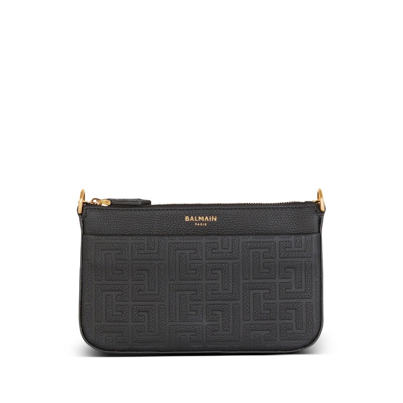 Zip Mini Bag Grained Leather