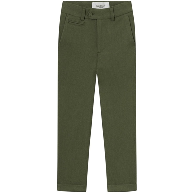 Les Deux Kids Olive Night Melange Como Pants