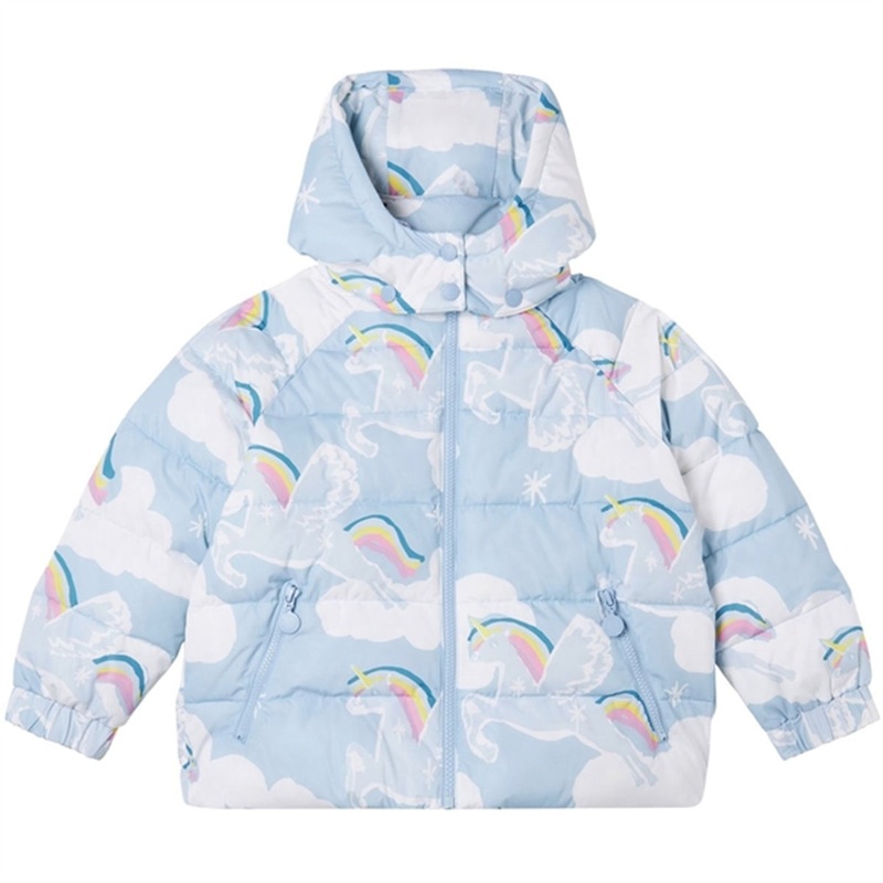 Stella McCartney Celeste\/Multicolor Down Jacket