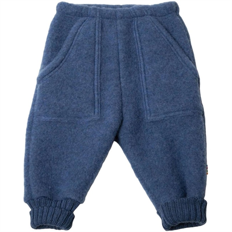 Joha Uld Blue Melange Baggy Pants