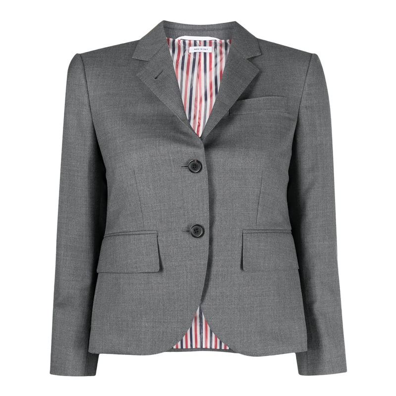 Twill High Armhole Sport Coat Women
