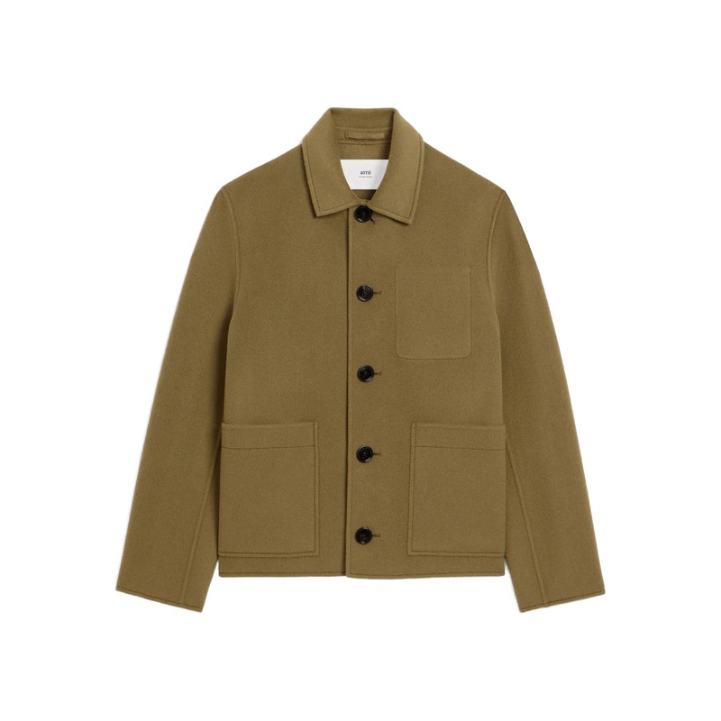 Boxy Buttoned Jacket