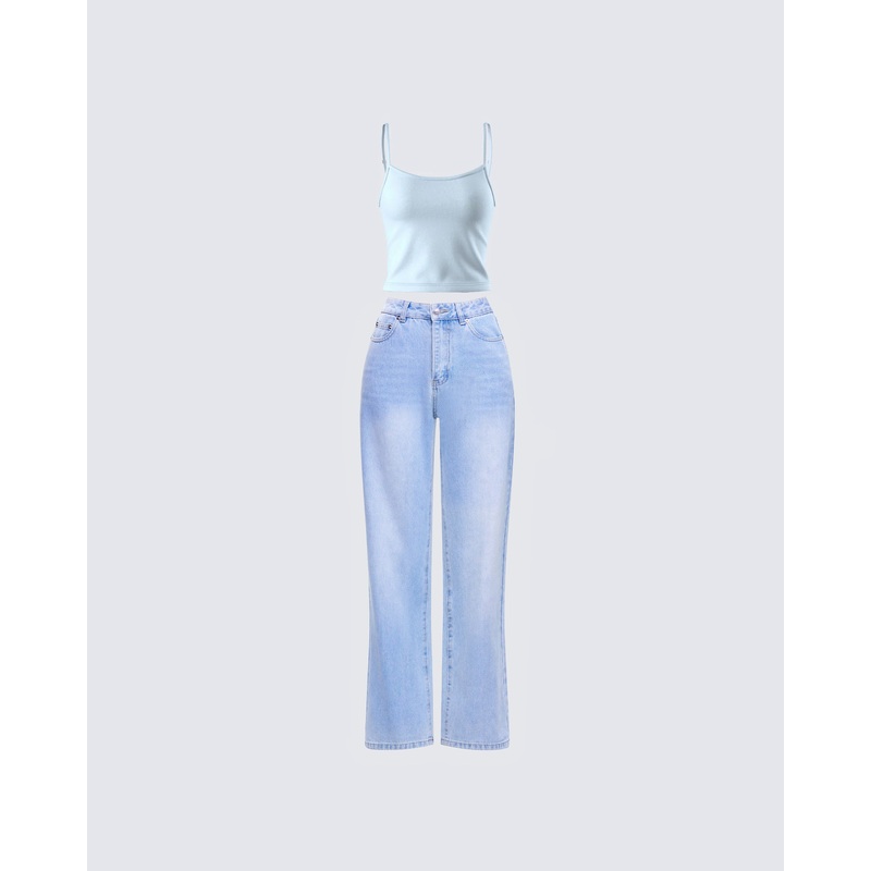 Bri Denim Set