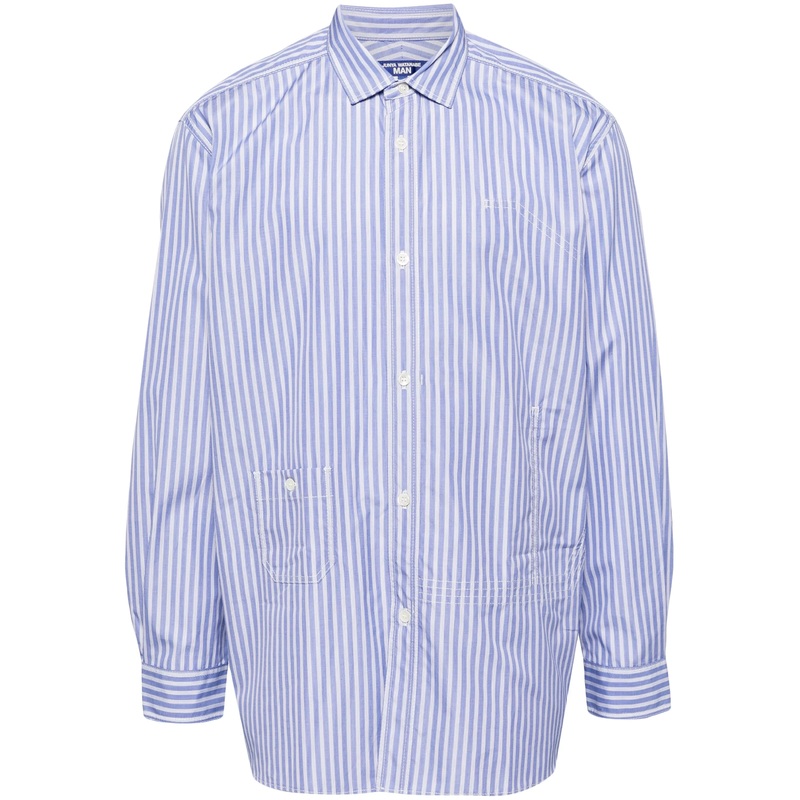 Cotton Stripe X Cotton Flannel Shirt