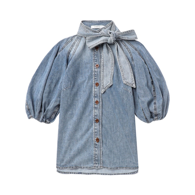 Lantern Sleeve Shirt