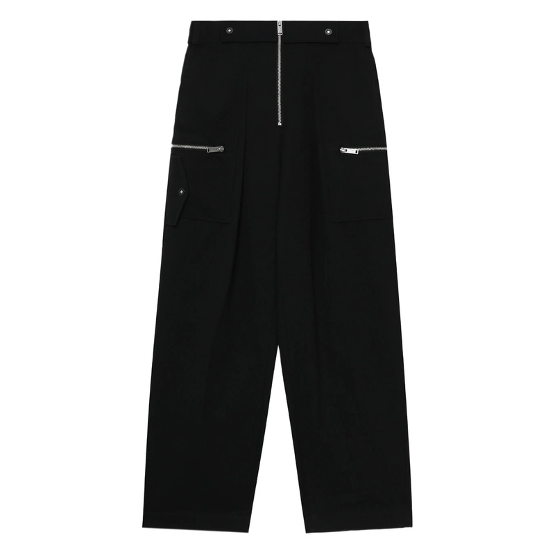 Double Zip Wide Leg Pant
