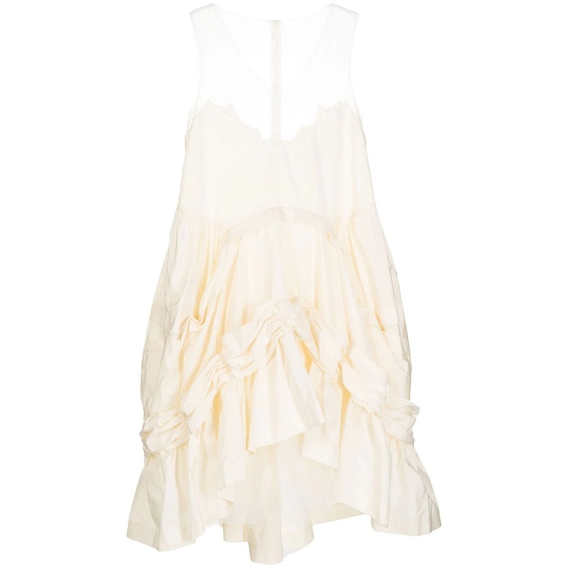 Sleeveless Drop Waist Tutu Dress