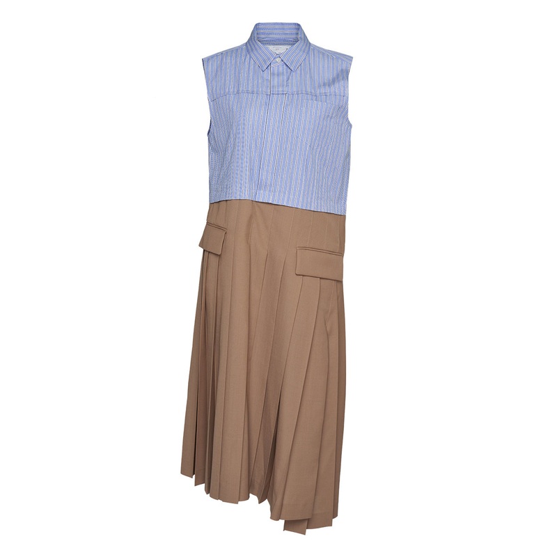 Suiting x Cotton Poplin Dress