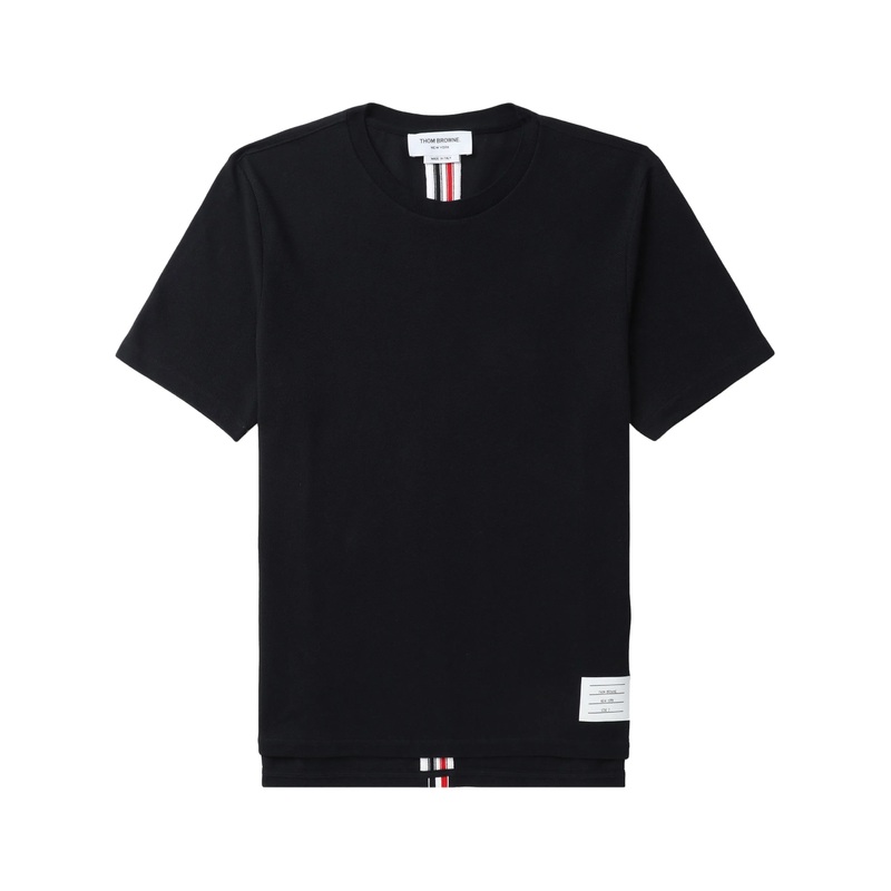 Classic Pique Stripe Tee Men