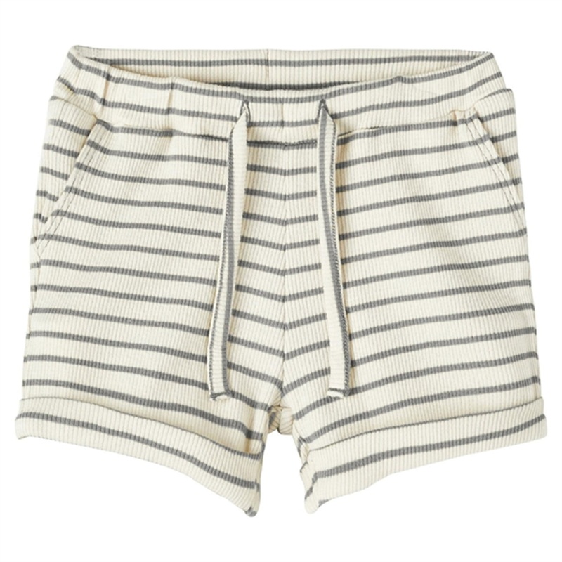 Lil’Atelier Frost Gray Gago Shorts