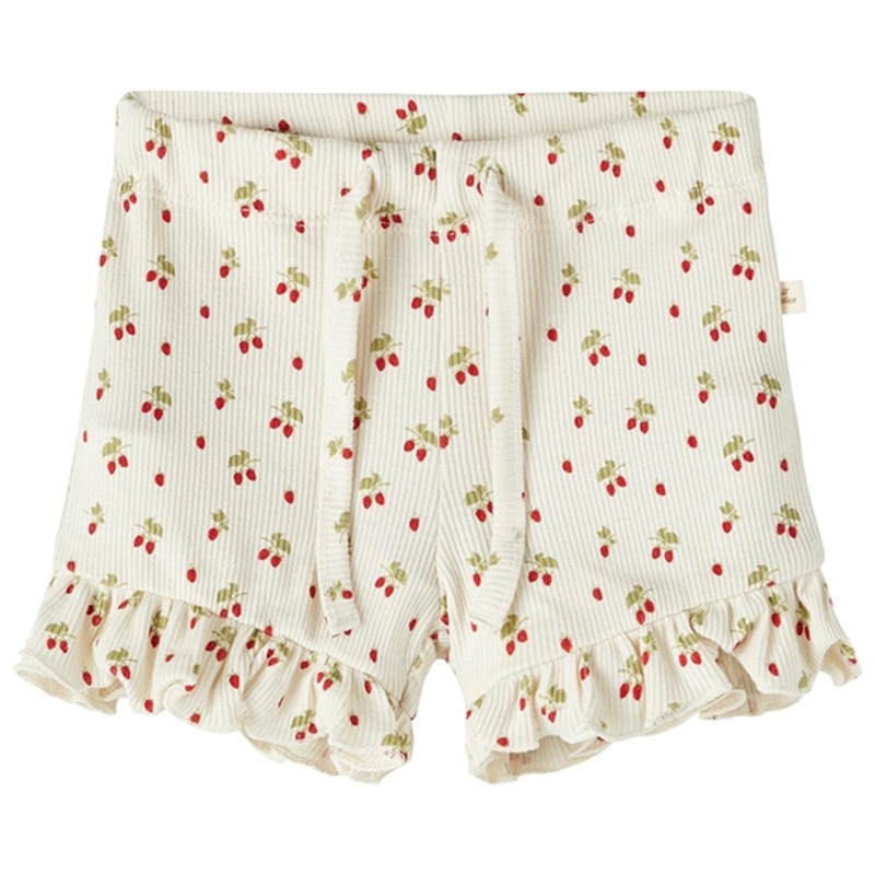 Lil’Atelier Turtledove Gago Slim Shorts
