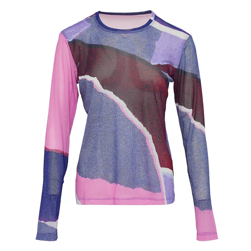 Grainy Tulle T-Shirt