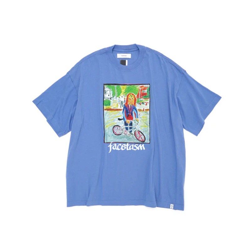 Masked Cyclist Big Tee