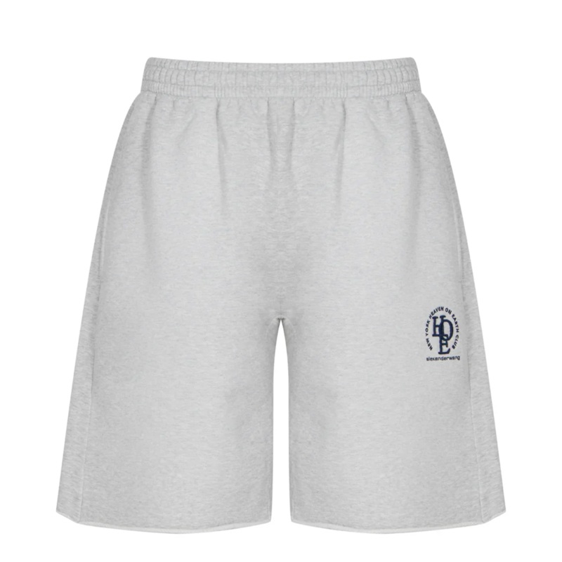 Unisex Logo Oversized Cotton Terry Sweat Short