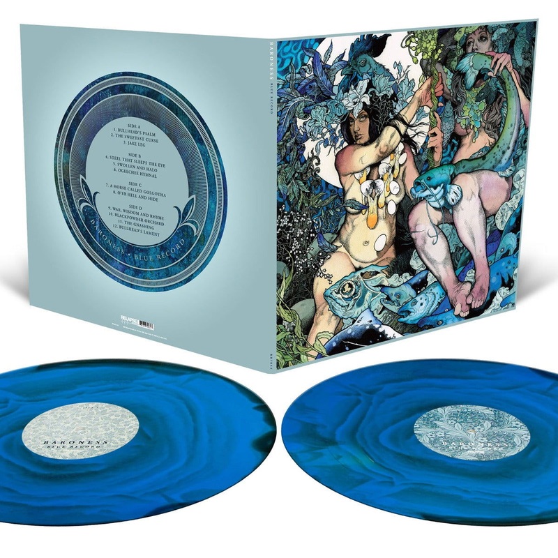 Baroness – Blue Record (Limited Edition, Blue, Milky Clear & Black Ripple Effect Vinyl) (2 LP)
