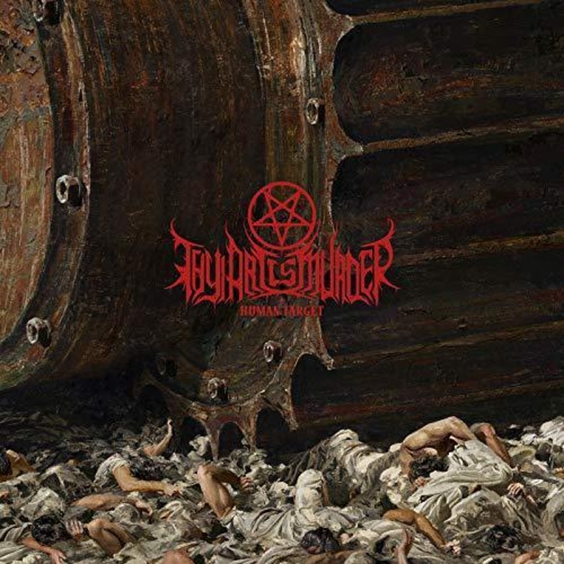 Thy Art Is Murder – Human Target (Brown/Black Swirl Vinyl In Gatefold)