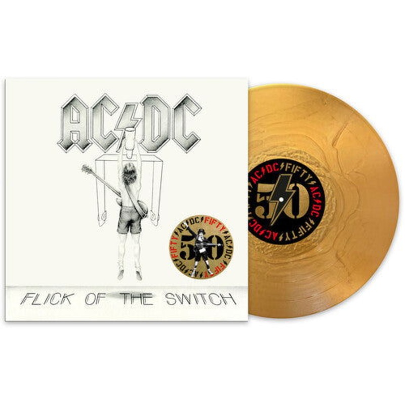 AC/DC – Flick Of The Switch (50th Anniversary Edition, Gold Vinyl) (LP)