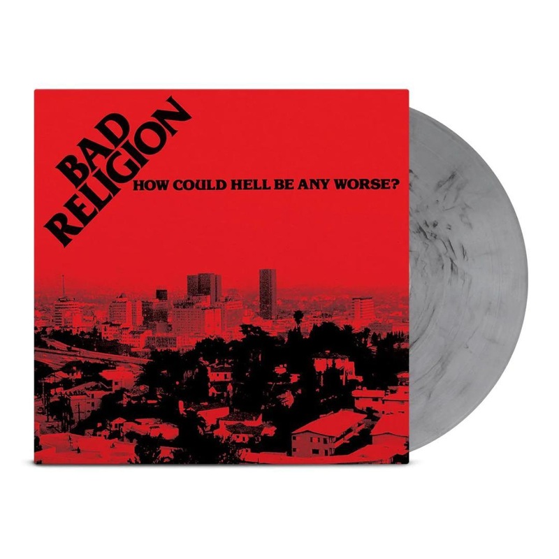 Bad Religion – How Could Hell Be Any Worse? 40th Anniversary Edition (Clear W/ Black Smoke Color Vinyl)