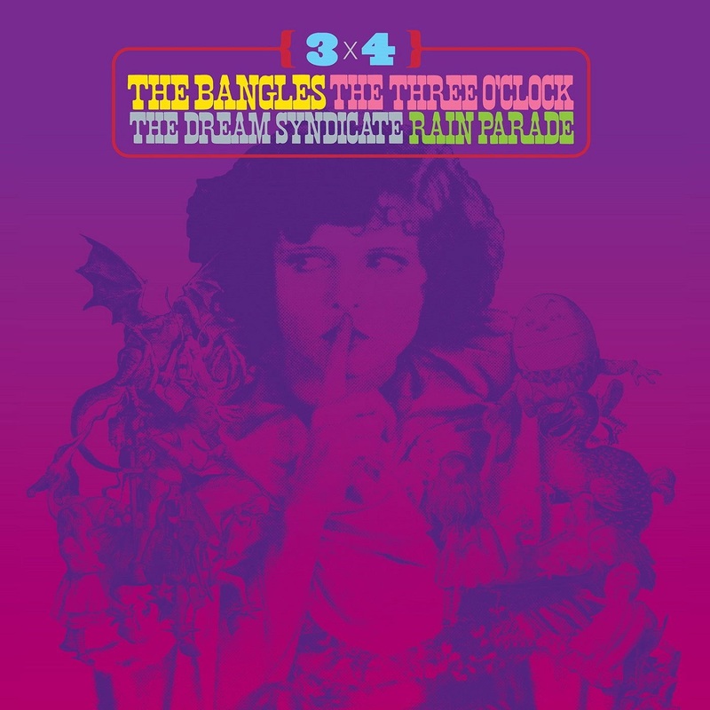 Various Artists – 3 X 4: The Bangles, The Three O’Clock, The Dream Syndicate, Rain Parade (Vinyl)