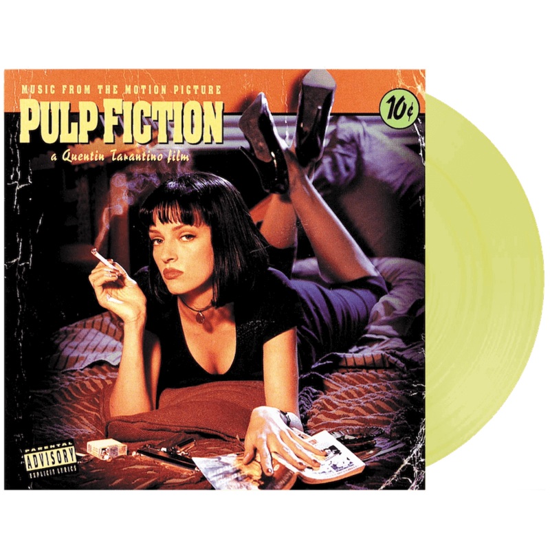 Various Artists – Pulp Fiction – Music from the Motion Picture (Original Soundtrack) (Limited Edition, Translucent Yellow Color) (LP)