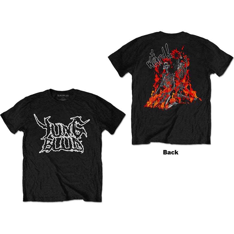 Yungblud – Weird Flaming Skeletons (T-Shirt)