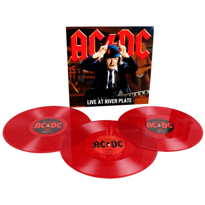 AC/DC – Live At River Plate (Limited Edition Import, Red Vinyl) (3 LP)