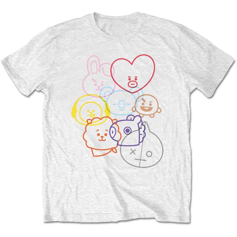 Bt21 – Faces (T-Shirt)